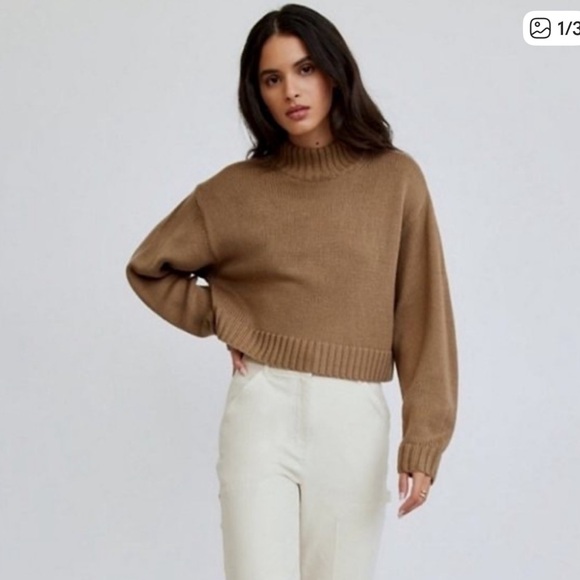 Aritzia Sweaters - Aritzia Wilfred Free Harper Sweater Gray size Small